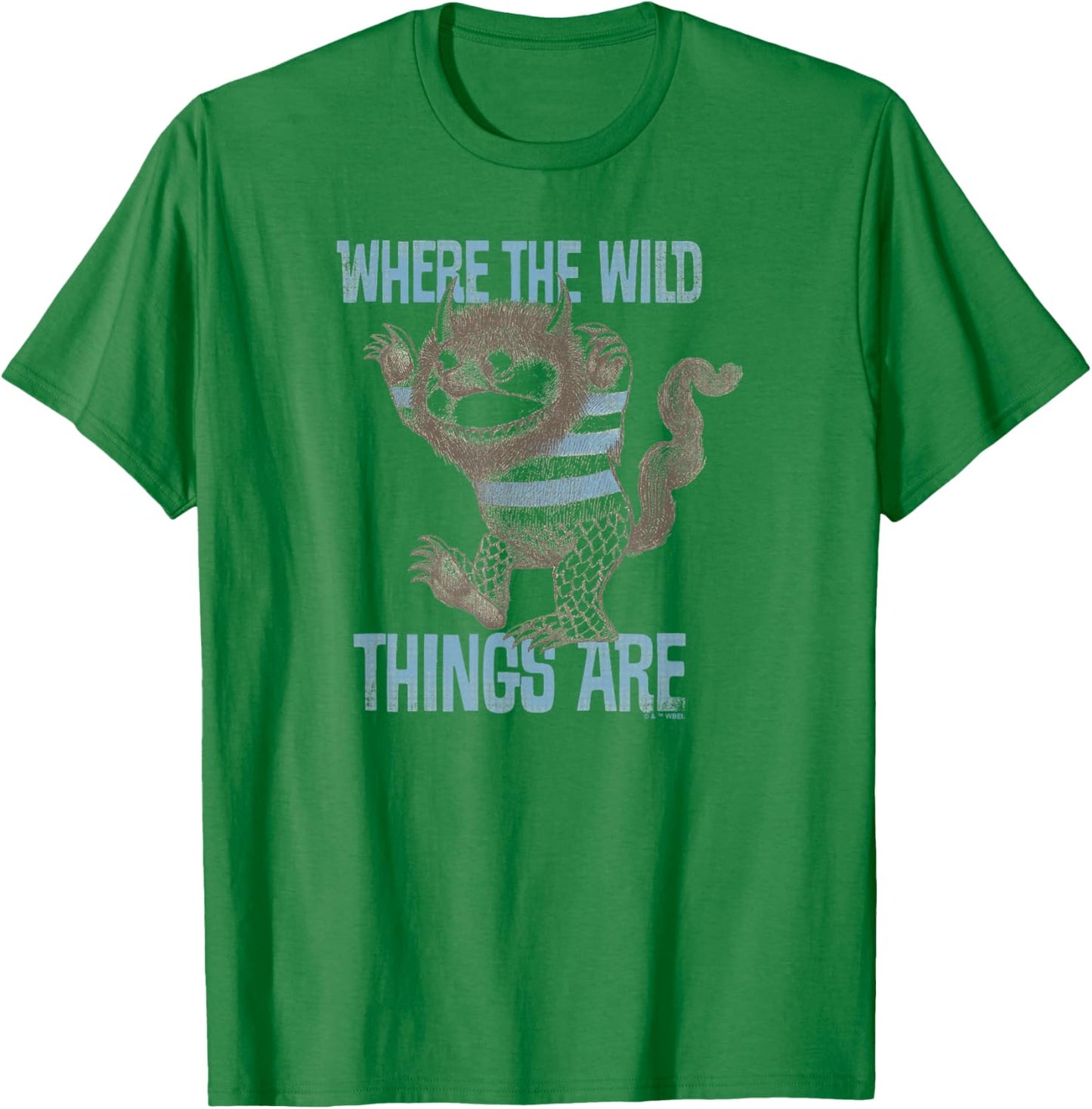 Where the Wild Things Are Wild Thing Vintage T-Shirt - T-Shirt | Irish Green