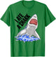 I Ate A Shark Funny Women Celebration Gifts T-Shirt - T-Shirt | Irish Green