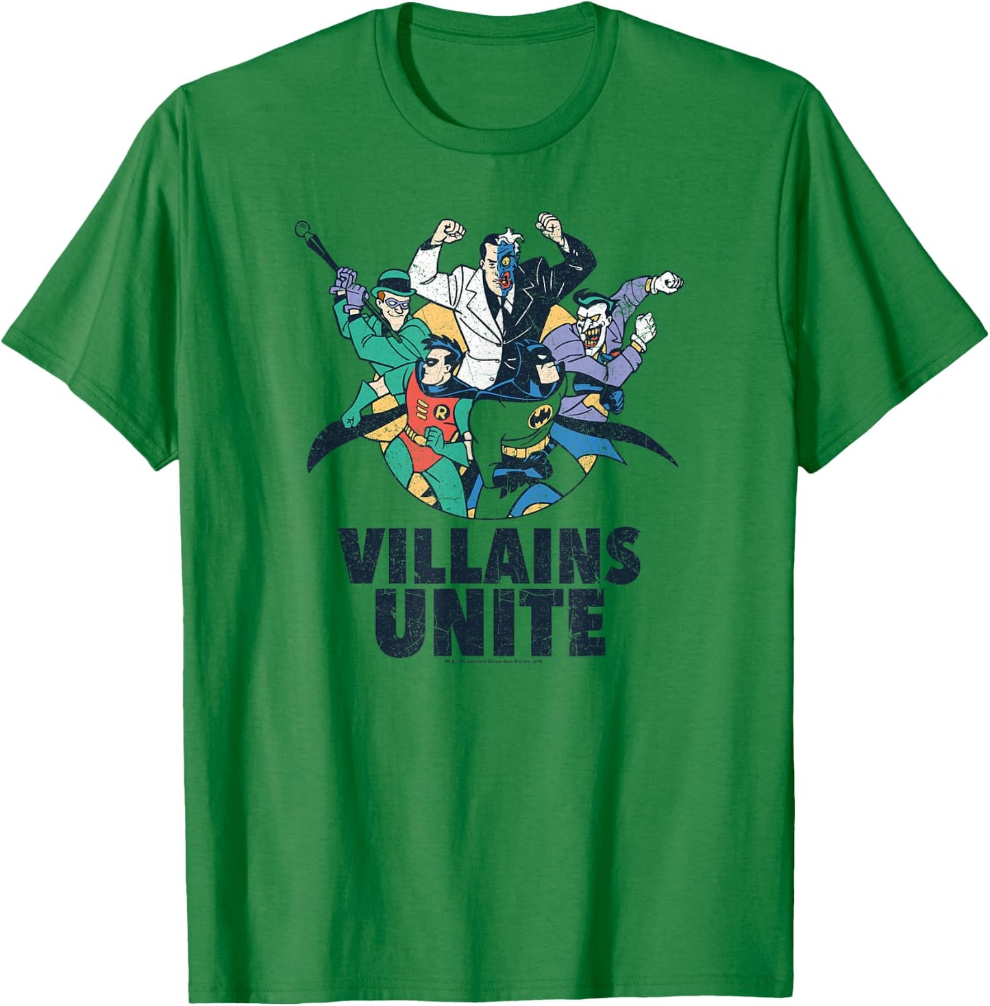 Batman: The Animated Series Unite T-Shirt - T-Shirt | Irish Green