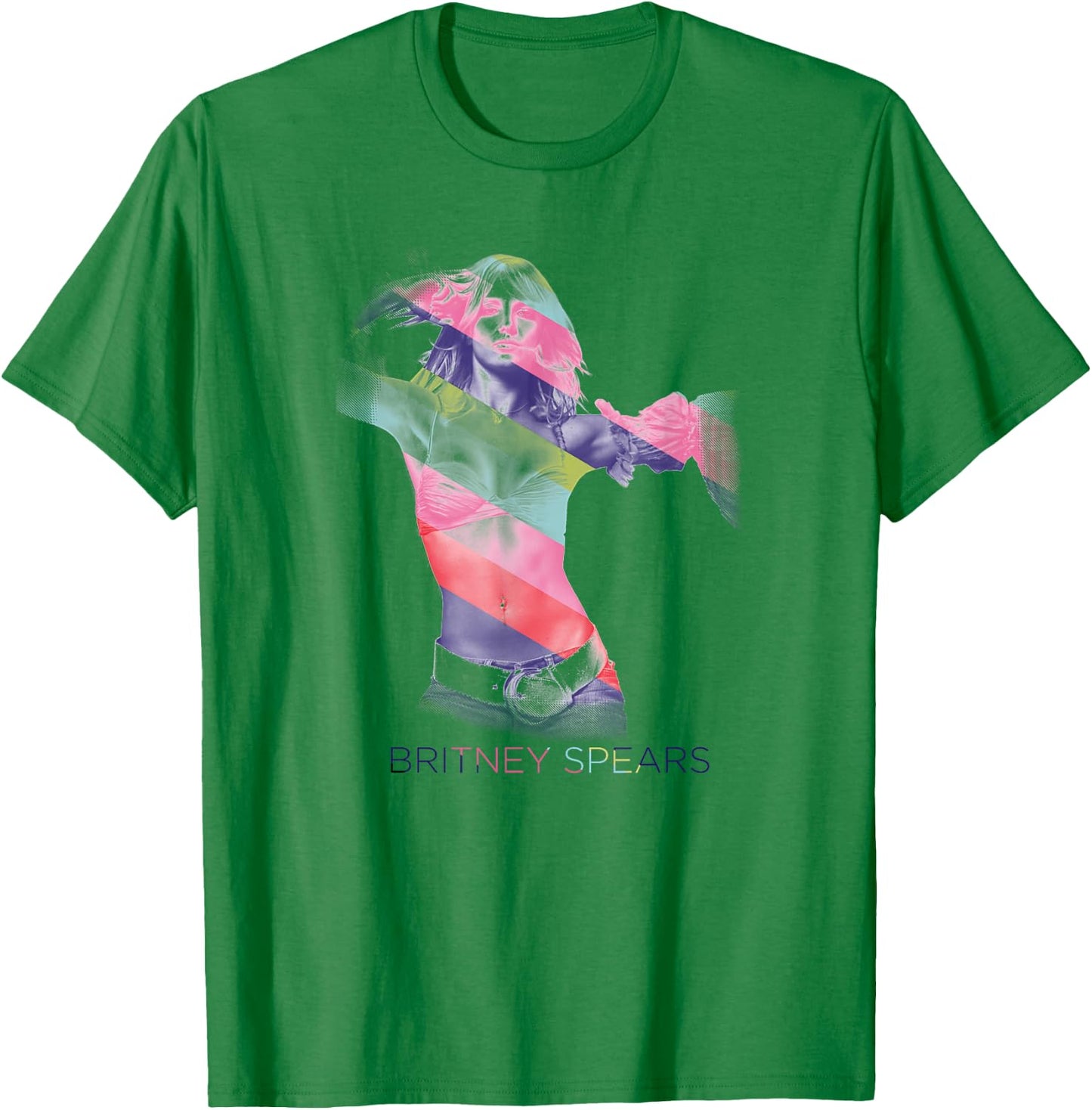 Britney Spears - Slave 4 U T-Shirt - T-Shirt | Irish Green