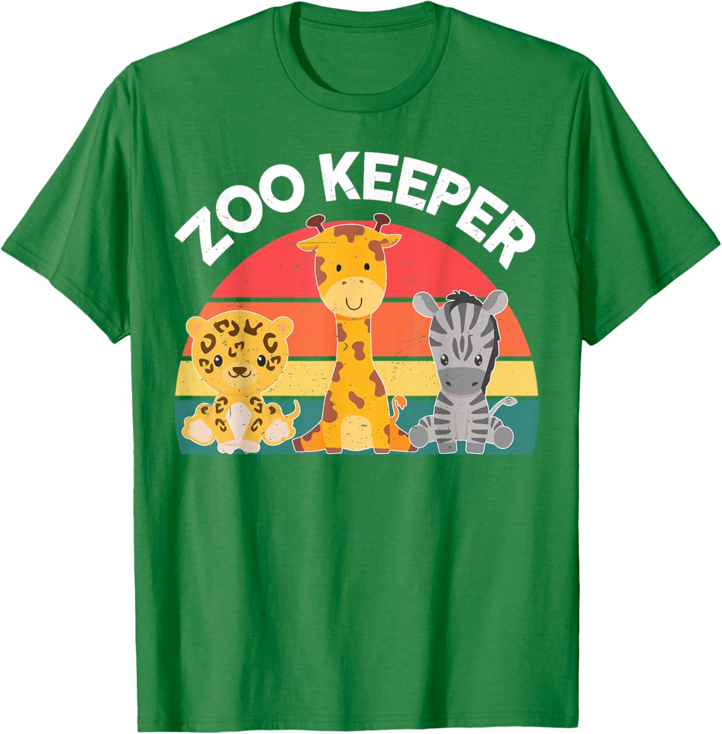 Zoo Crew-Shirt Toddler Boys Girl Kids Women Zoo Keeper Adult T-Shirt - T-Shirt | Irish Green