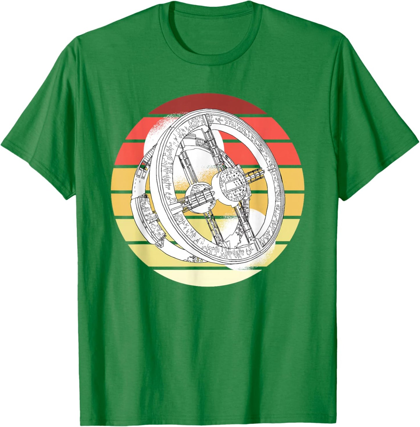 International Space Station aerospace engineer T-Shirt - T-Shirt | Irish Green