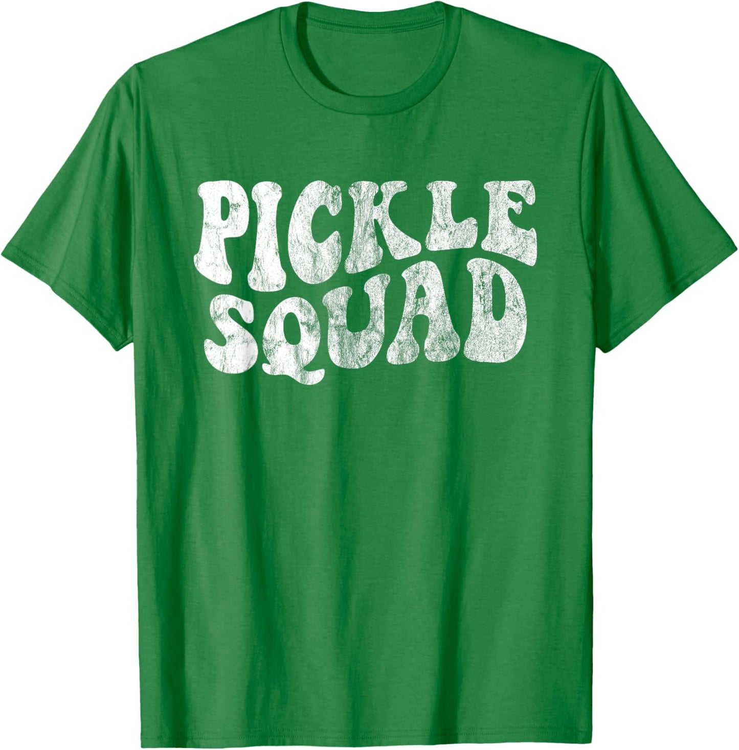 Pickle Squad Pickle Cucumber Vegan Design Men Kids T-Shirt - T-Shirt | Irish Green