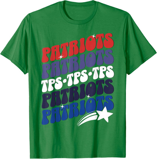 Temecula Preparatory School TPS Patriots Spirit Day T-Shirt - T-Shirt | Irish Green