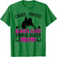 Crazy Proud Barrel Racer Mom Barrel Racing Mom T-Shirt - T-Shirt | Irish Green