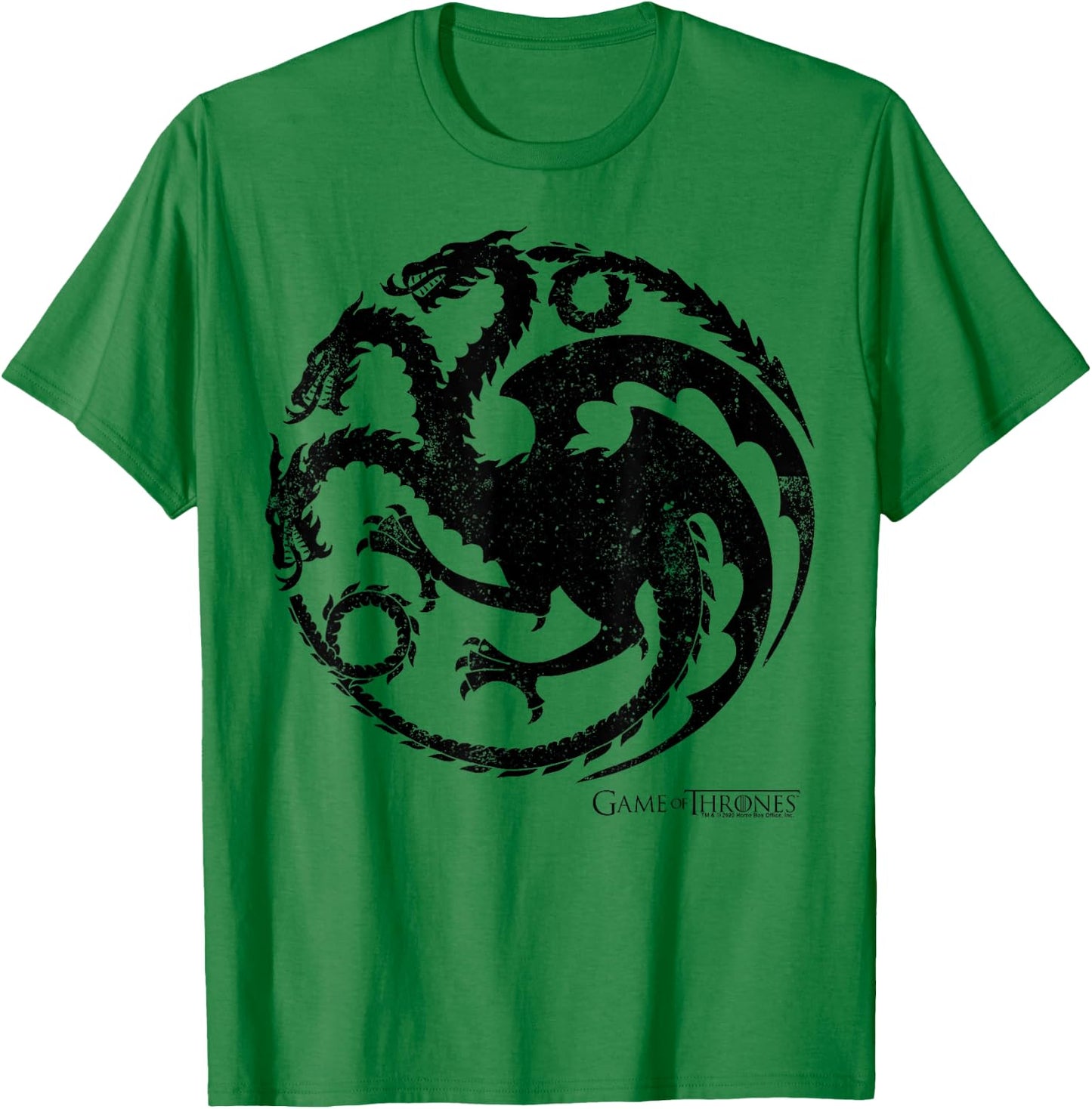 Game of Thrones Targaryen Dragon Sigil T-Shirt - T-Shirt | Irish Green