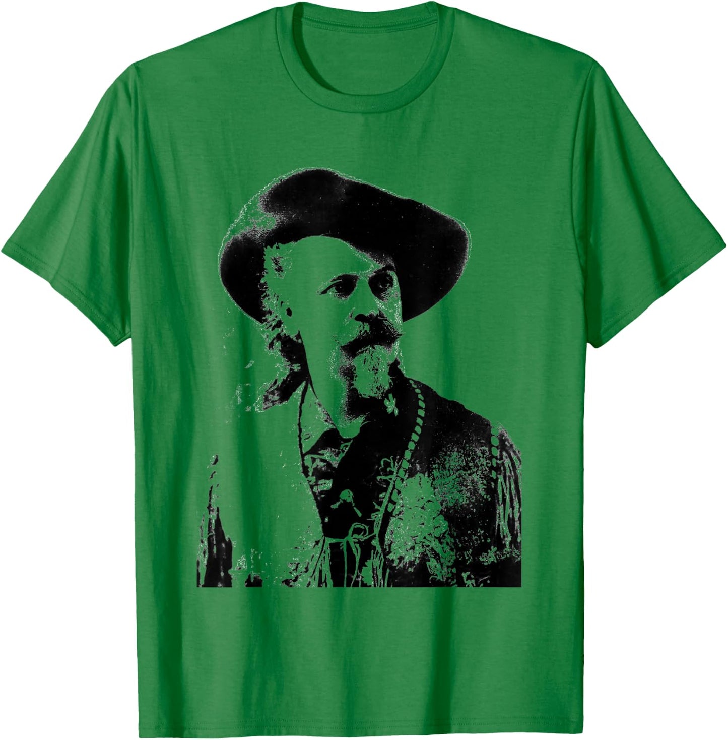 Buffalo Bill Cody Wild West T-Shirt - T-Shirt | Irish Green