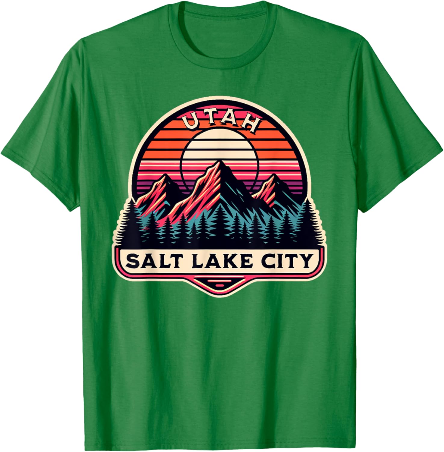 Salt Lake City T-Shirt - T-Shirt | Irish Green