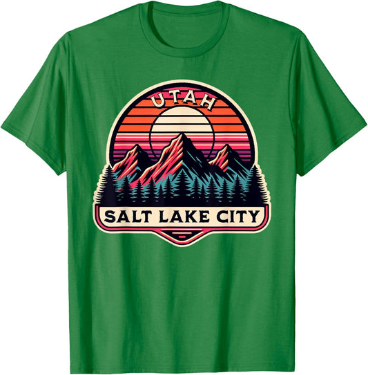 Salt Lake City T-Shirt - T-Shirt | Irish Green