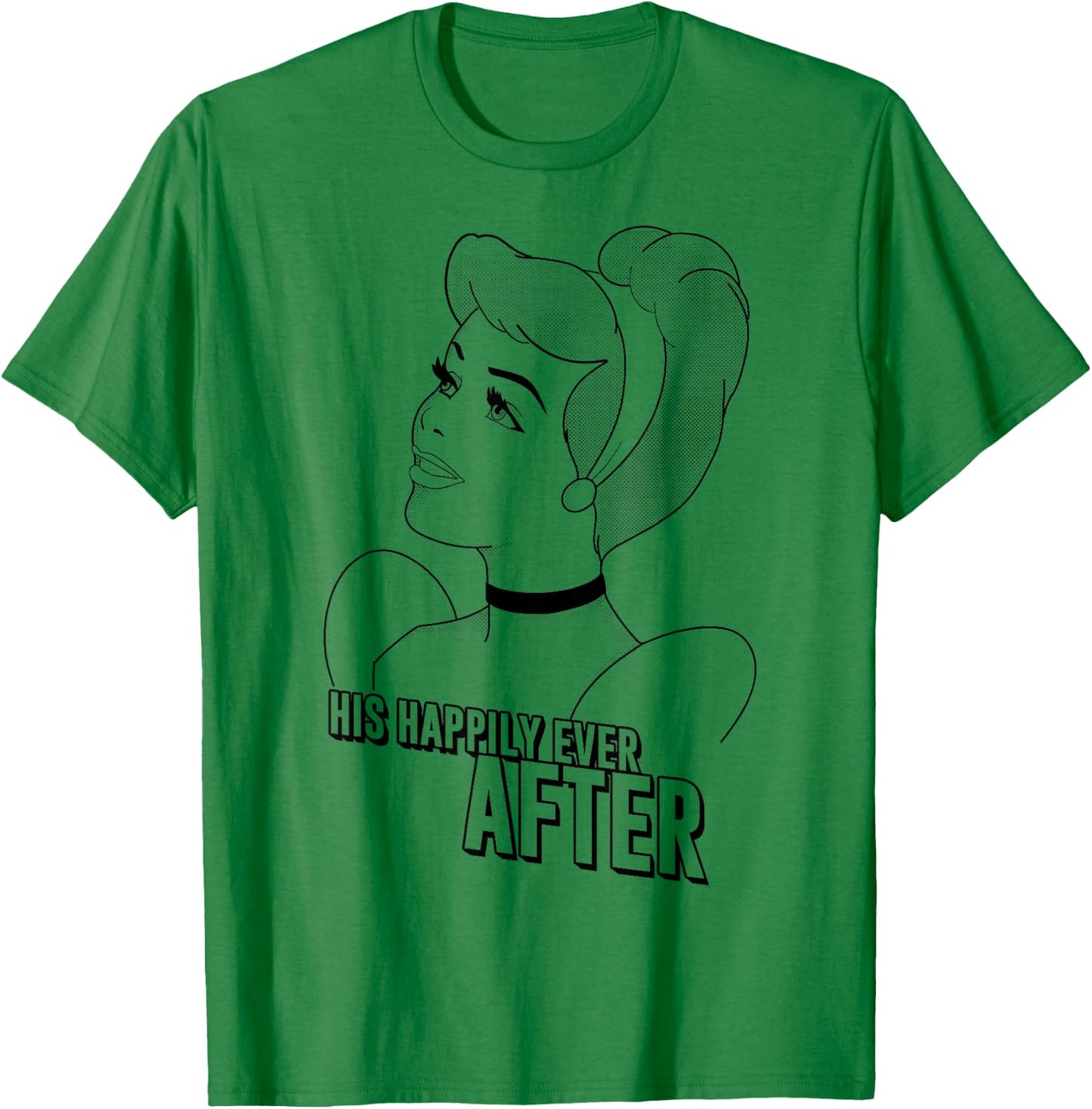 Disney Cinderella His Happily Ever After Graphic T-Shirt - T-Shirt | Irish Green
