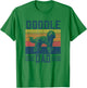 Funny Vintage Doodle Dad - Aussie Doodle & Goldendoodle T-Shirt - T-Shirt | Irish Green