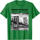 Brooklyn Bridge New York City t shirt NYC T-Shirt - T-Shirt | Irish Green