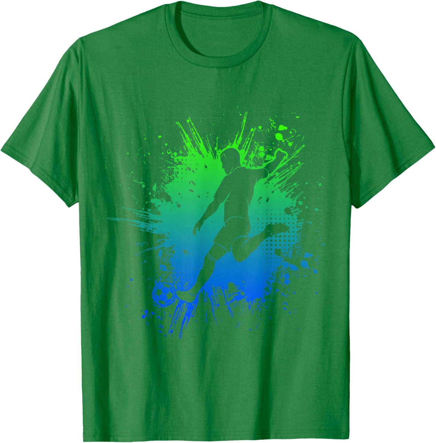 Soccer Boys Kids Men T-Shirt - T-Shirt | Irish Green