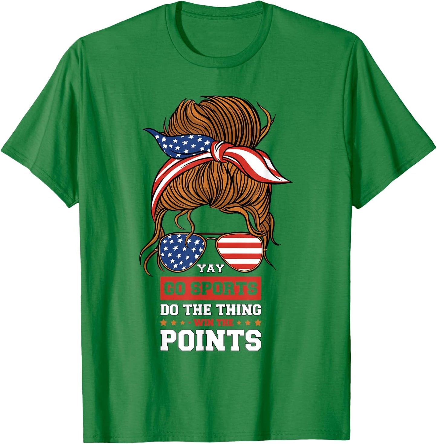 Non-Sports Fan Go Sports Yay Sports T-Shirt - T-Shirt | Irish Green