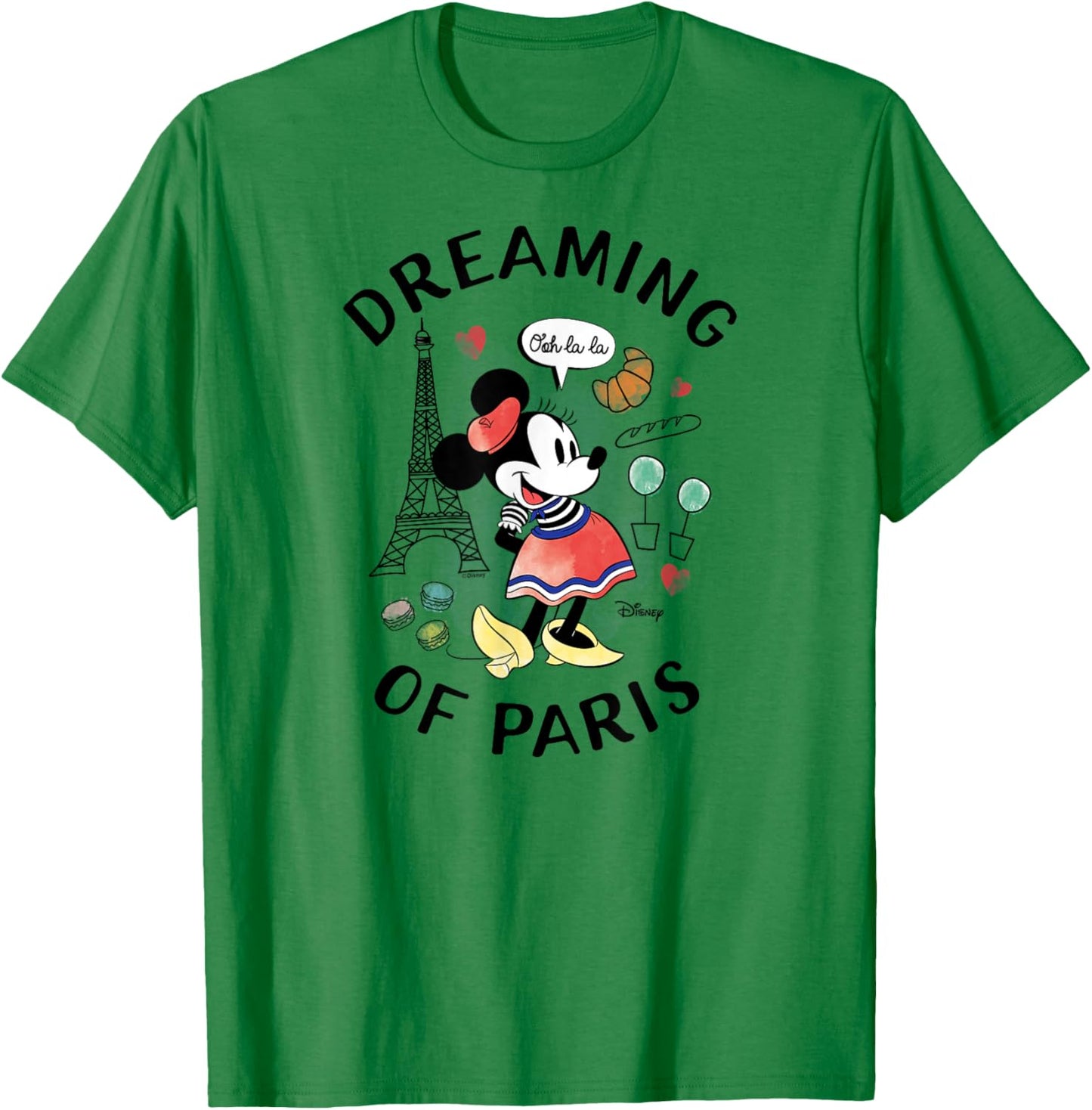 Disney - Dreaming of Paris T-Shirt - T-Shirt | Irish Green