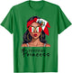 Peruvian Souvenirs Products Woman Flag Princess Peru T-Shirt - T-Shirt | Irish Green