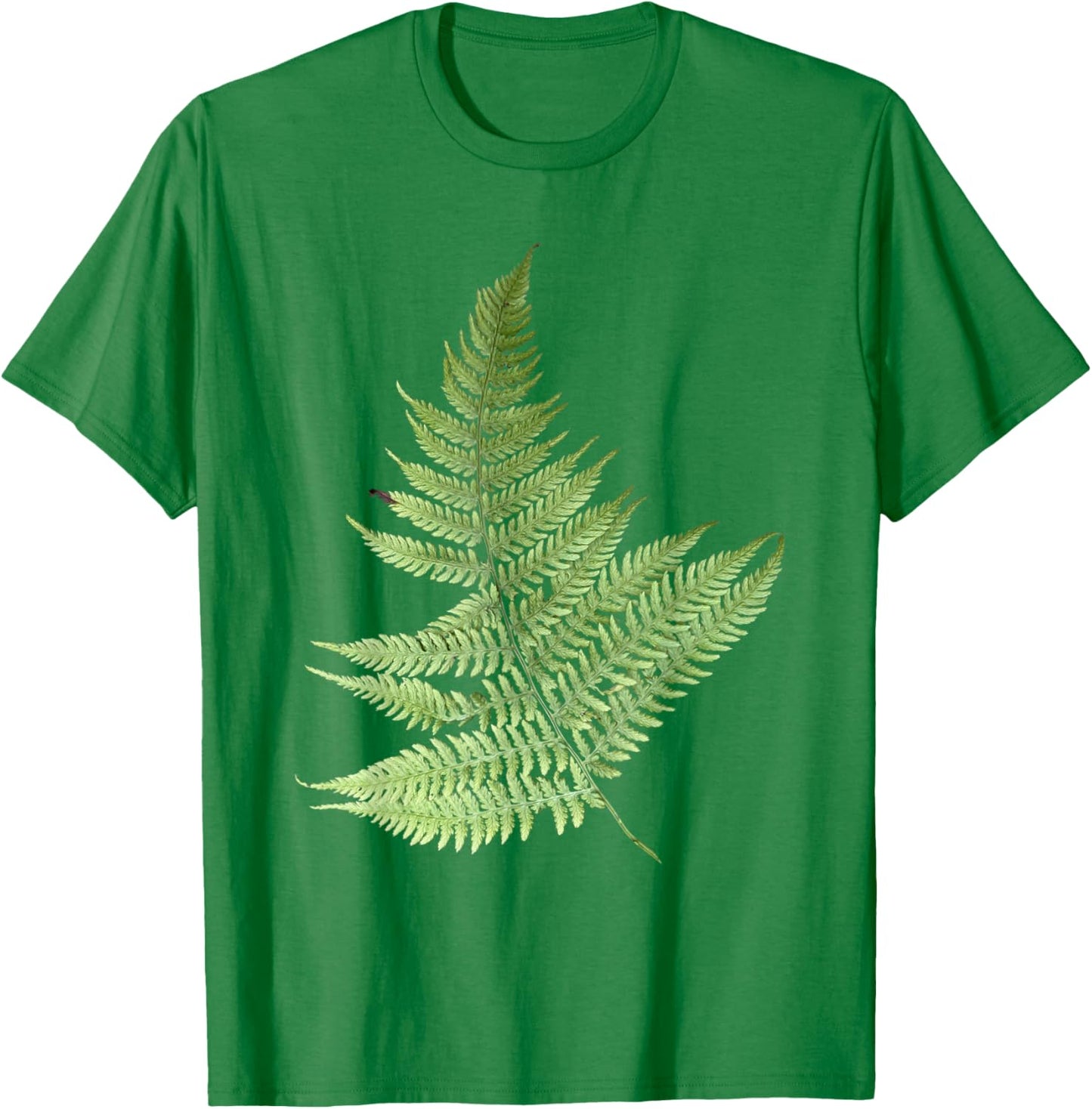 Fern Leaves Botanical Art for Spring and Autumn Green Fern T-Shirt - T-Shirt | Irish Green