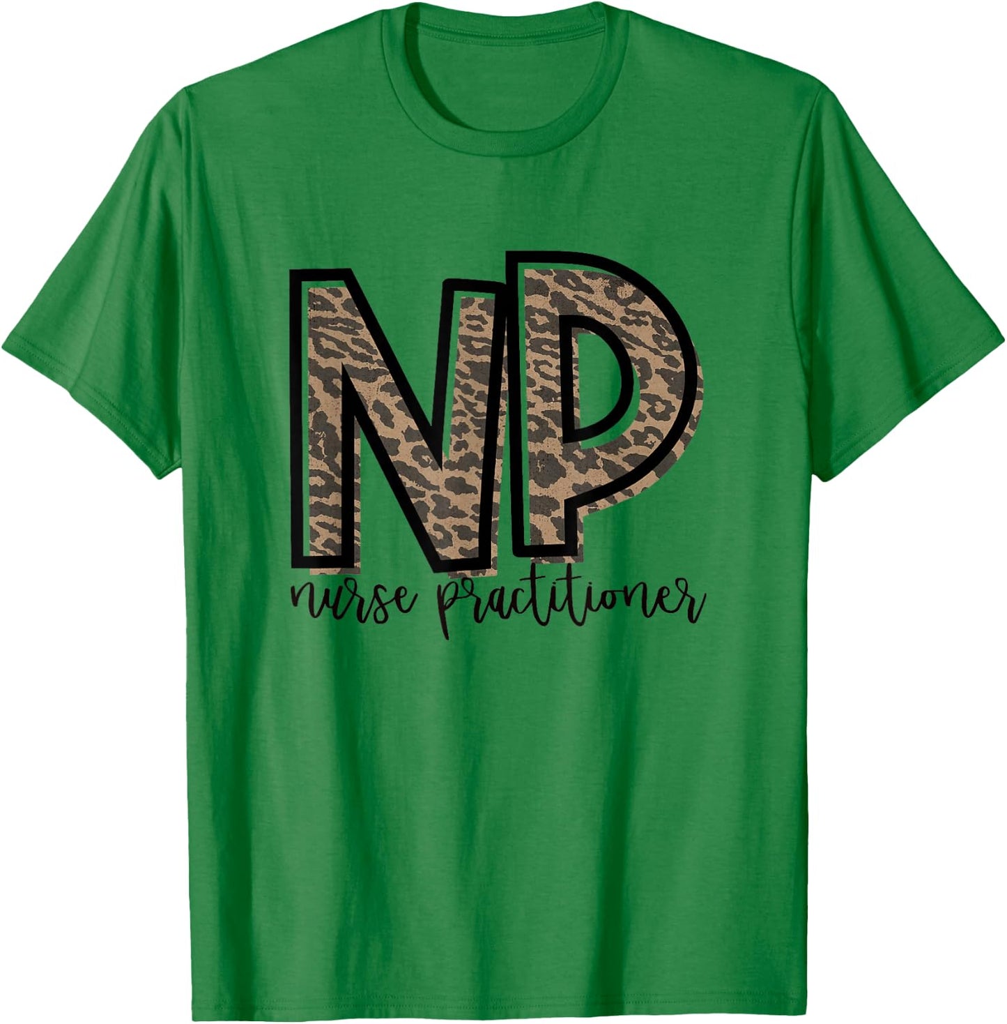 NP Nurse Practitioner Cute T-Shirt - T-Shirt | Irish Green