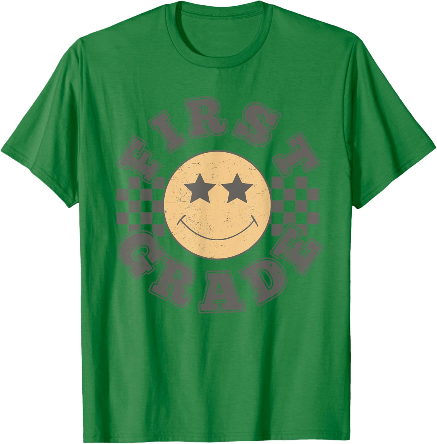 First Grade Teacher First Day Of 1st Grade Back To School T-Shirt - T-Shirt | Irish Green