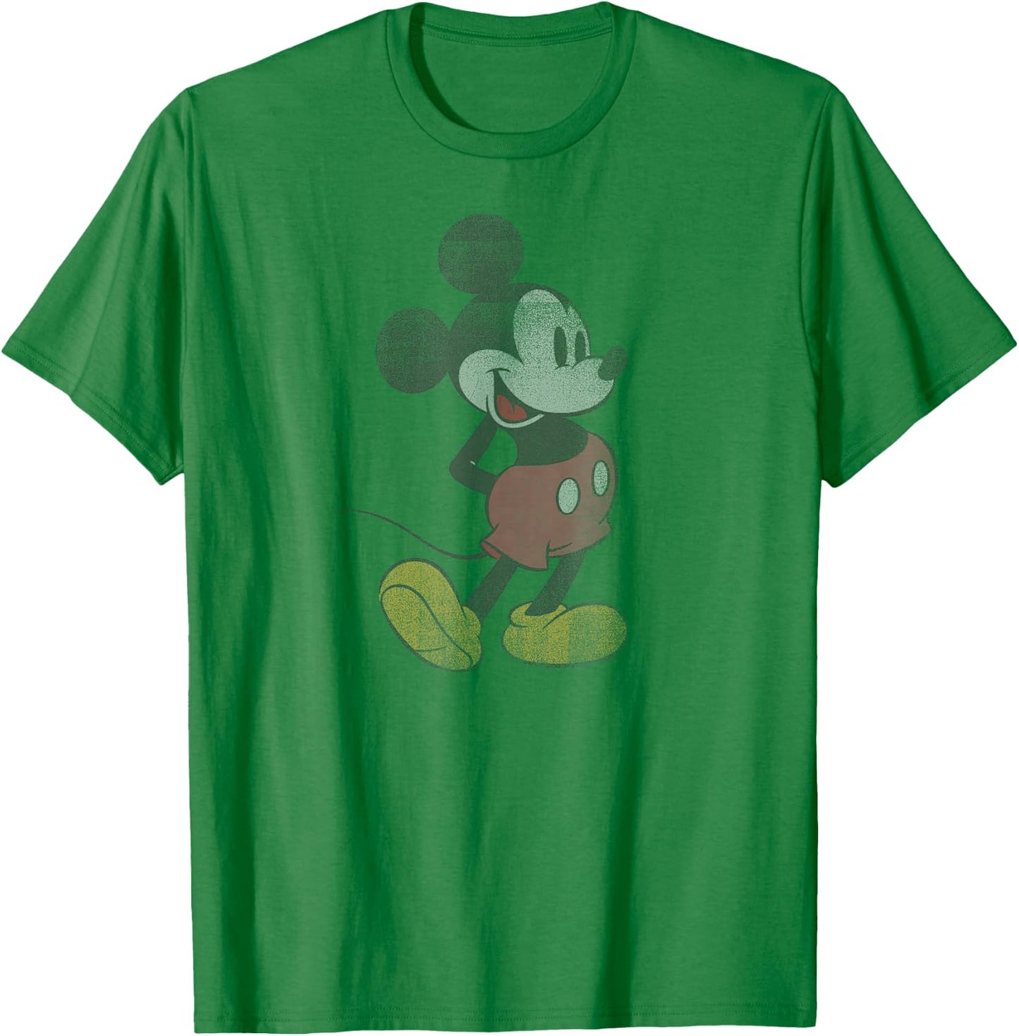 Disney Classic Mickey Mouse T-Shirt - T-Shirt | Irish Green