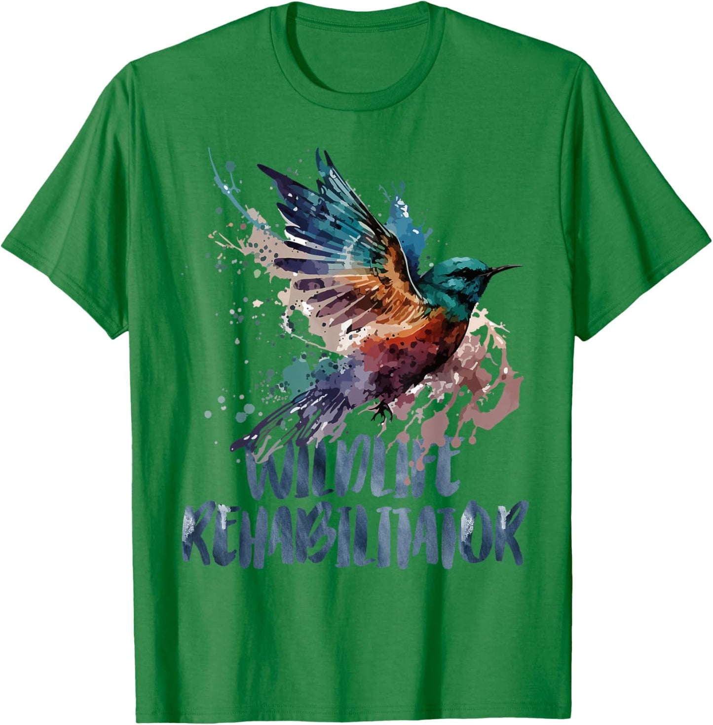Wildlife Day Save Birds Protection Wildlife Rehabilitator T-Shirt - T-Shirt | Irish Green