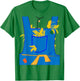 The Wonderful Wizard of Oz Scarecrow Lazy Halloween Costume T-Shirt - T-Shirt | Irish Green