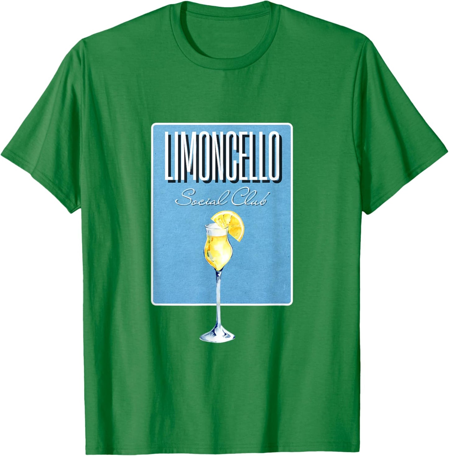 Limoncello Social Club I Lemon Limon Italy Cocktail Team T-Shirt - T-Shirt | Irish Green