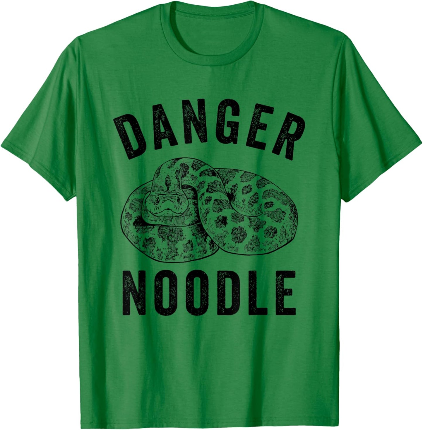 Funny Danger Noodle Hognose Snake Lovers T-Shirt - T-Shirt | Irish Green