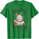 North Pole Book Club Christmas Xmas Hot Cocoa Bookish T-Shirt - T-Shirt | Irish Green