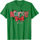 Christmas Nurse Coquette Bow Stethoscope Nursing Xmas Pjs T-Shirt - T-Shirt | Irish Green