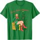 Funny Christmas Merry Buckin' Christmas T-Shirt - T-Shirt | Irish Green