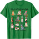 12 Cats of Christmas Funny Christmas Cat Lover Xmas Holiday Men Women Kids T-Shirt - T-Shirt | Irish Green