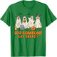 Halloween Ghost Dogs Did Someone Say Treat Ghost Dog Boo T-Shirt - T-Shirt | Irish Green