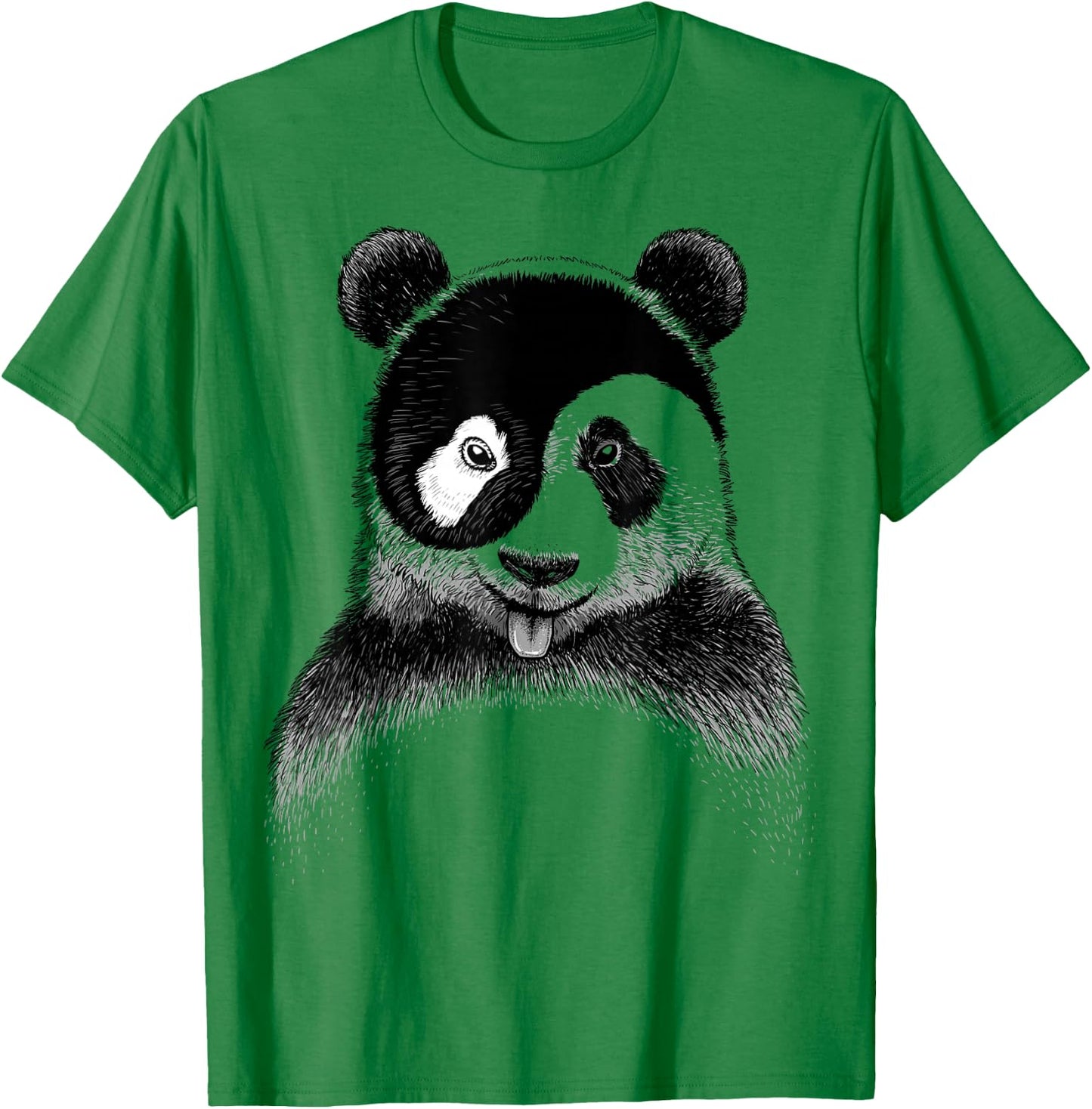 Yin Yang Panda T-Shirt - T-Shirt | Irish Green
