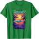 Palma de Mallorca Beach Sunset Men Women T-Shirt - T-Shirt | Irish Green