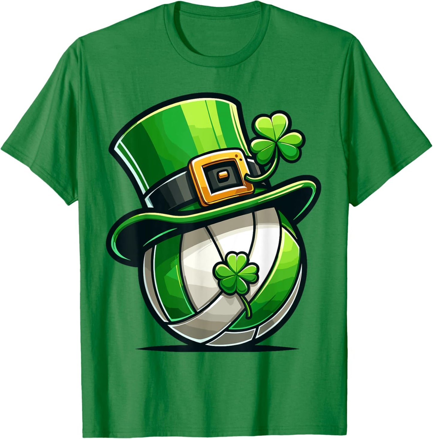 St Patricks Day Irish Boys Girls Volleyball T-Shirt - T-Shirt | Irish Green