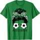 Soccer Mom Shirt Fußball-Mama-Shirts für Frauen, Geschenke für Mütter , Weiß, Klein T-Shirt - T-Shirt | Irish Green