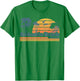 Redondo Beach California Vacation Cute Vintage Cali Retro Men Women Girls Kids T-Shirt - T-Shirt | Irish Green