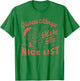Nurses Always Make The Nice List Vintage Santa Christmas T-Shirt - T-Shirt | Irish Green