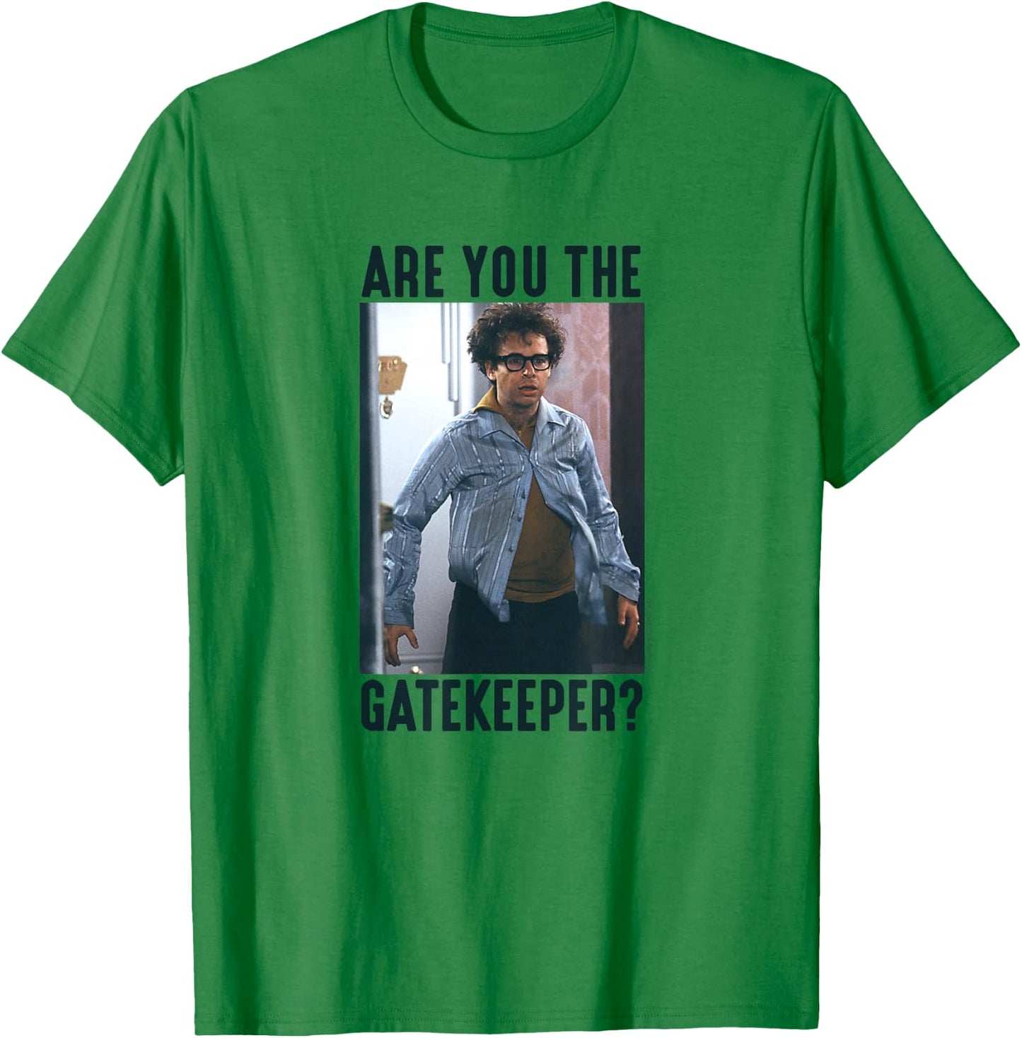 Ghostbusters are You The Gatekeeper? Funny Retro Movie T-Shirt - T-Shirt | Irish Green
