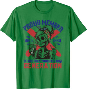 Skeleton T-Shirt - T-Shirt | Irish Green