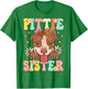 Pittie Sister Pitbull Sister Pitbull Sister Female Dog Lover T-Shirt - T-Shirt | Irish Green