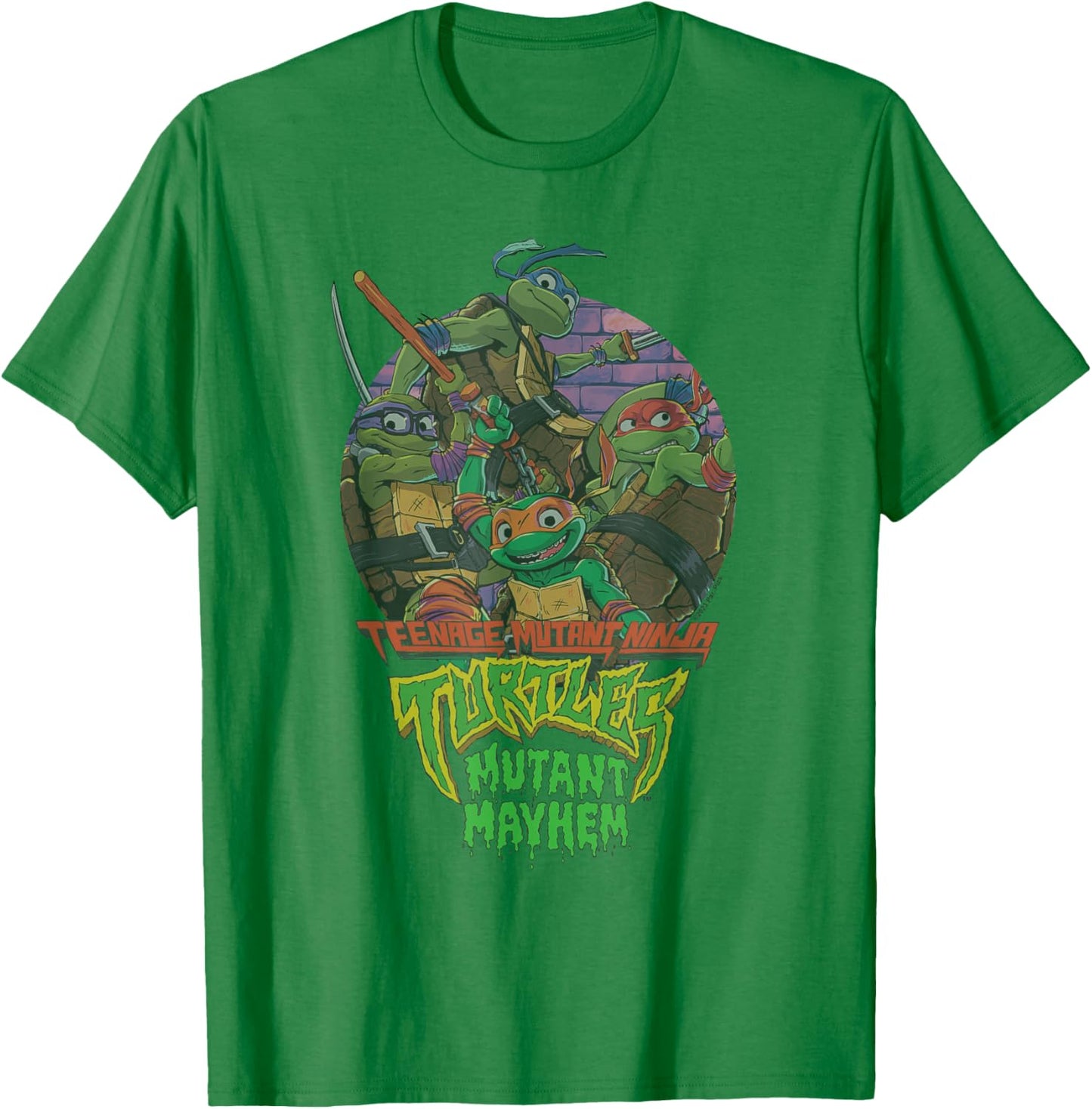 Teenage Mutant Ninja Turtles: Mutant Mayhem Squad T-Shirt - T-Shirt | Irish Green