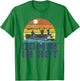 Comin In Hot Pontoon Boat Funny Boating Lake Gift Dad T-Shirt - T-Shirt | Irish Green
