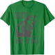 The Horrors Persist But So Do I Funny Opossum T-Shirt - T-Shirt | Irish Green