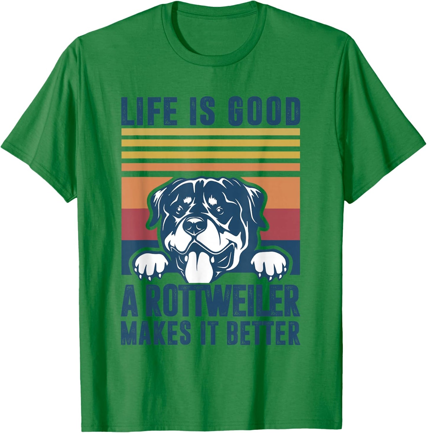 Rottweiler Gifts Women Rottweiler Mom Dad Rottweiler T-Shirt - T-Shirt | Irish Green