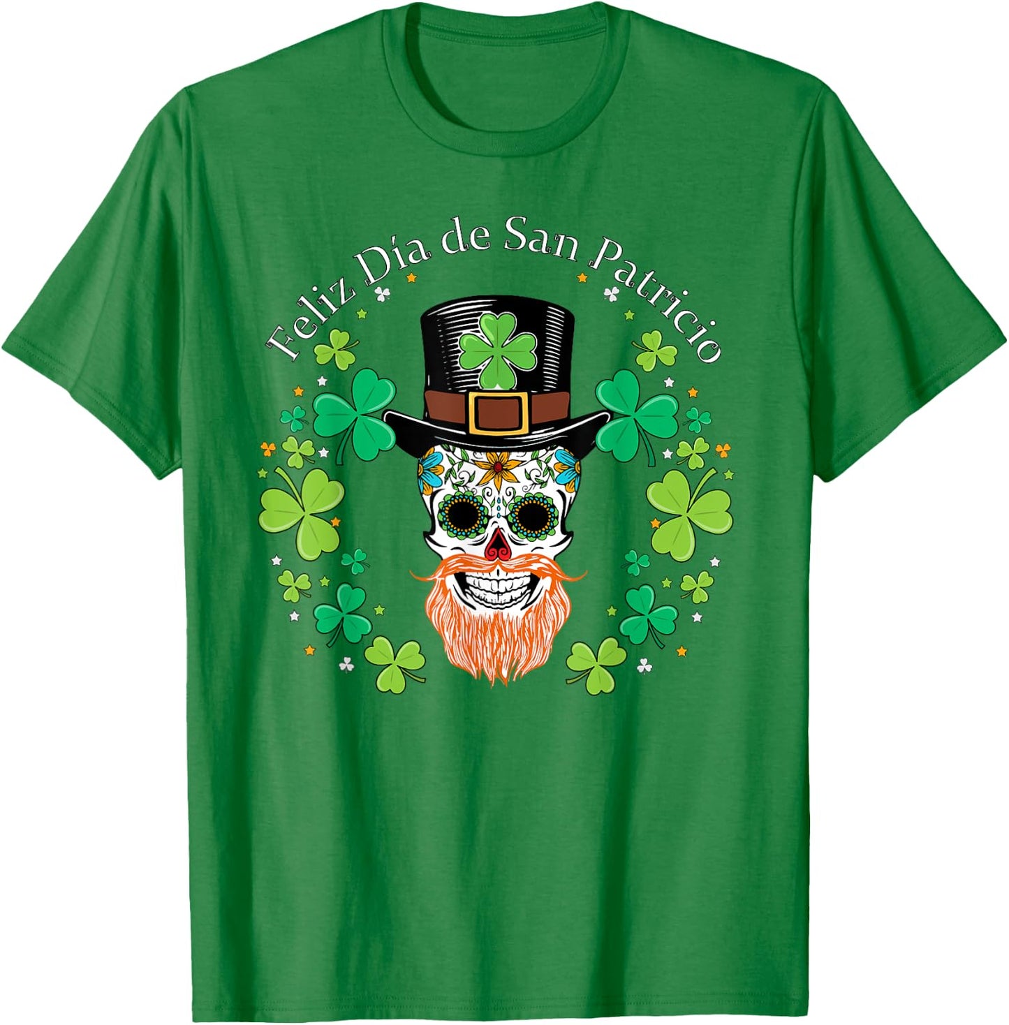 Funny "Feliz Dia de San Patricio" T-Shirt - T-Shirt | Irish Green