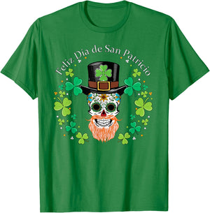 Funny "Feliz Dia de San Patricio" T-Shirt - T-Shirt | Irish Green