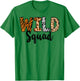 Wild Squad Zoo Born Two Be Wild B-day Safari Jungle Animal T-Shirt - T-Shirt | Irish Green