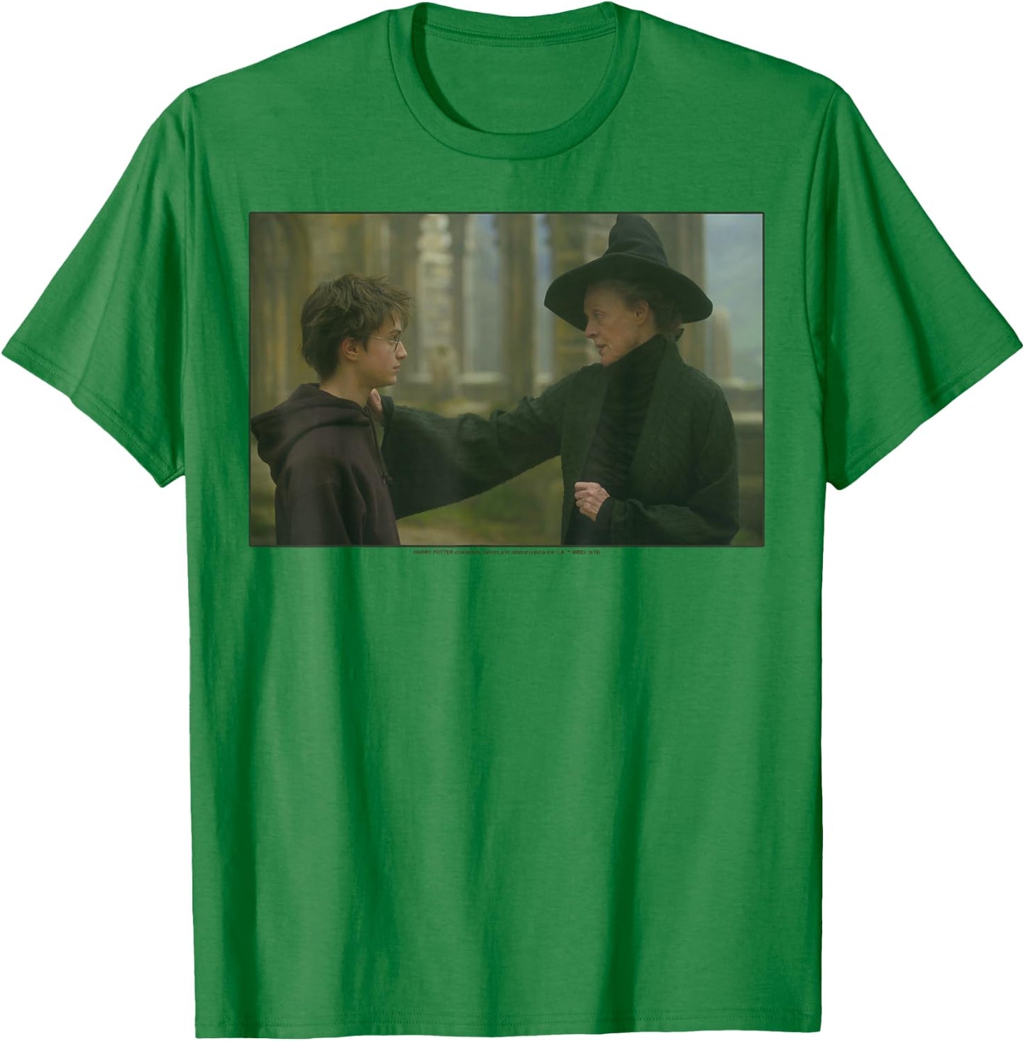 Harry Potter Harry & McGonagall Portrait T-Shirt - T-Shirt | Irish Green
